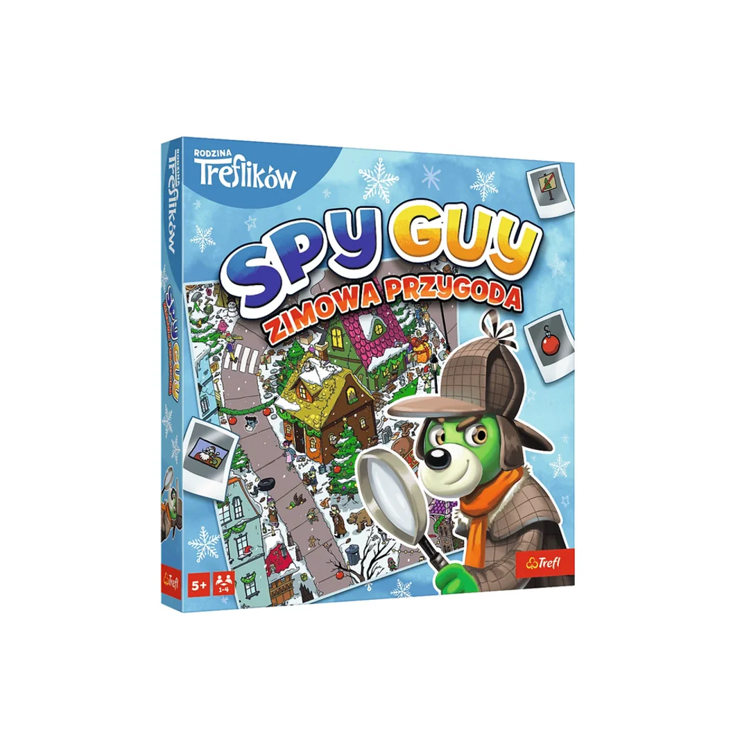 ND24_24618 Gra Spy Guy Zimowa Przygoda Rodzina Treflików Trefl 02516 5900511025163