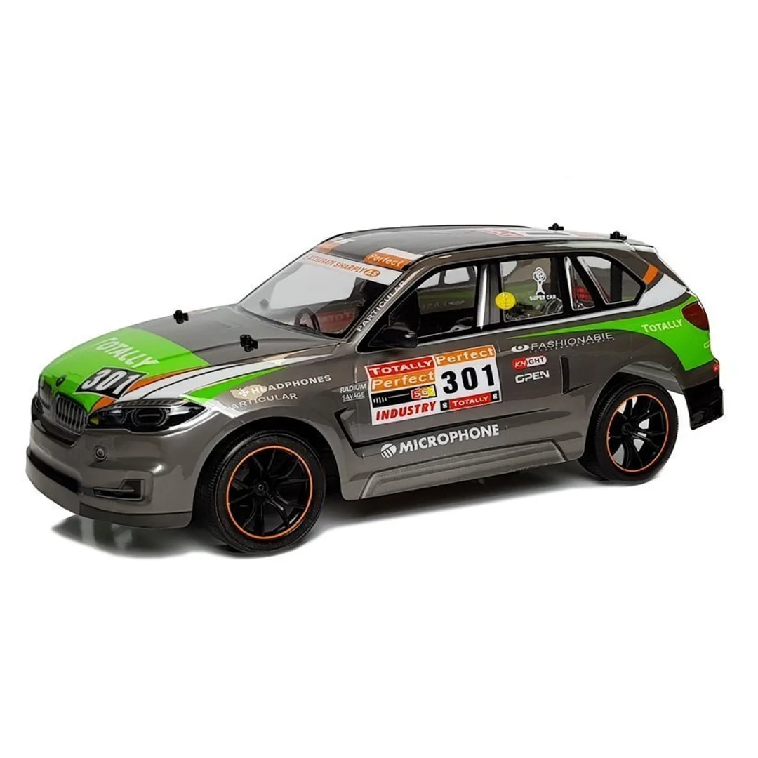 ND24_6760 Auto Zdalnie Sterowane 1:10 2.4G Szare 1818911575840