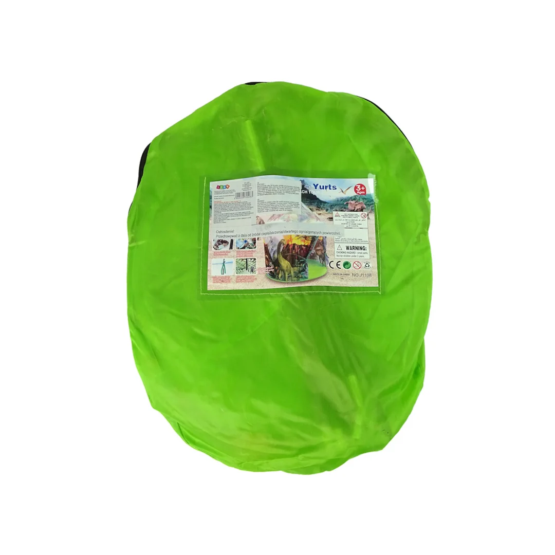 ND24_9504 Domek Namiot dla Dzieci Dinozaury Ogród Zielony 5904204755283
