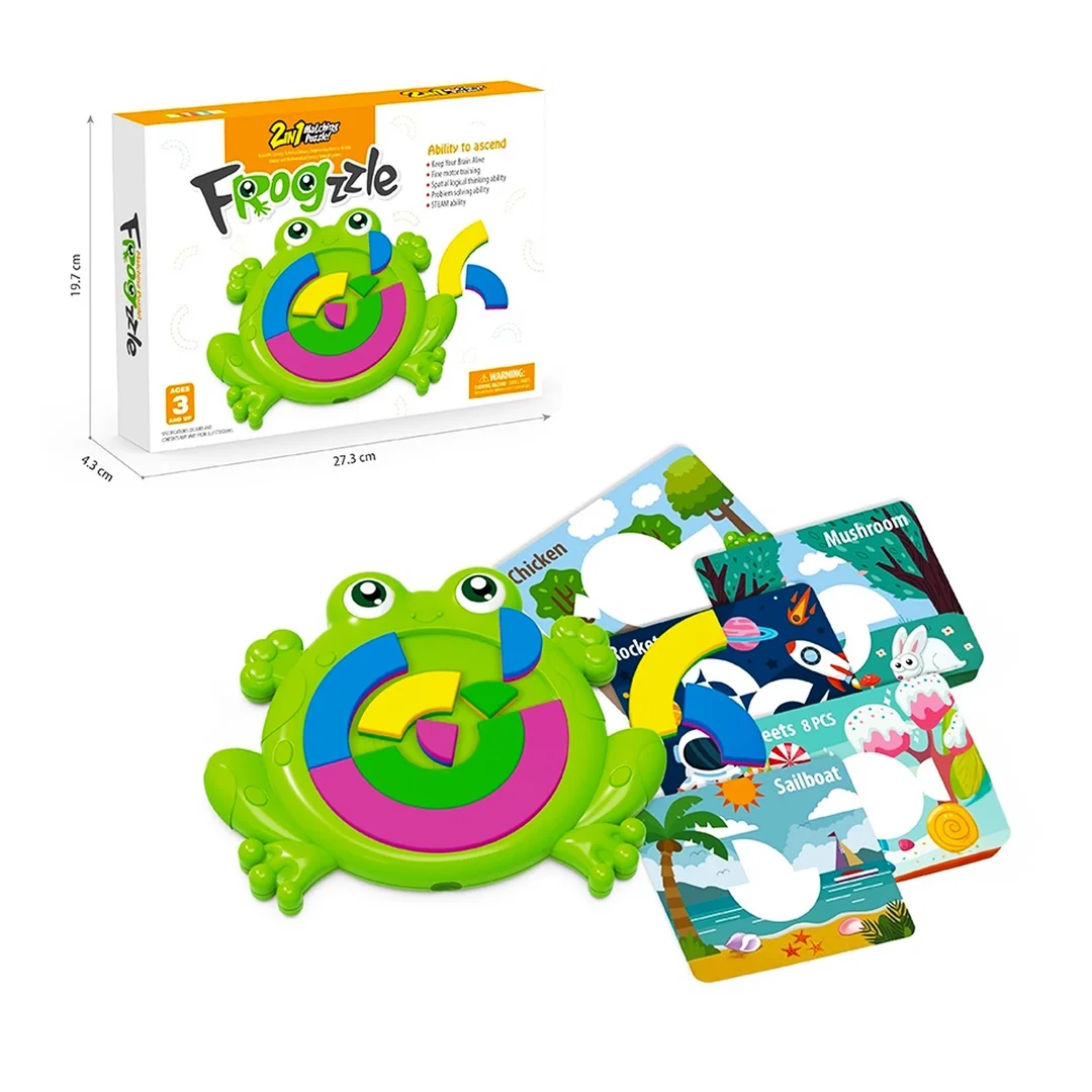 GRA LOGICZNA Puzzle KLOCKI DO UKŁADANIA