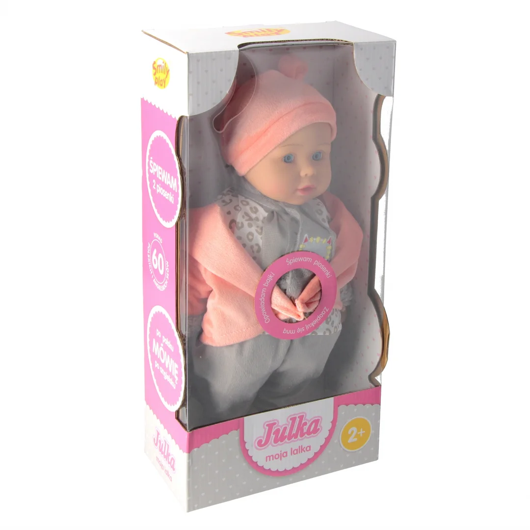 Lalka Julka 40 cm z dźwiękiem - zdjęcie 3