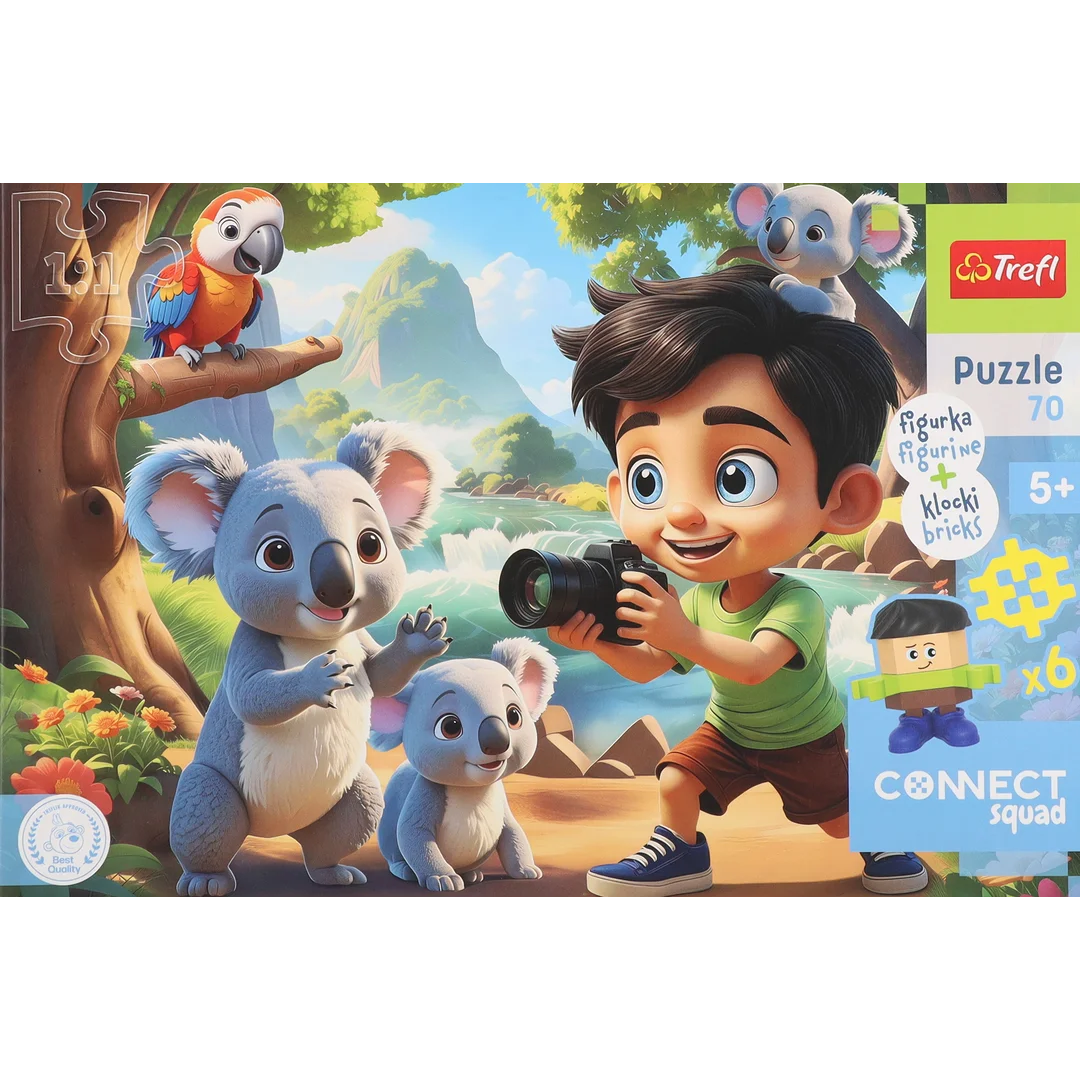 Puzzle TREFL CONNECT LUCK