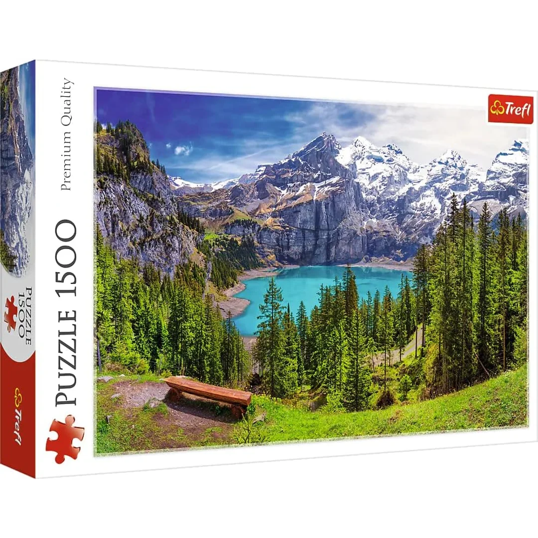 Puzzle Jezioro Oeschinen Alpy Szwajc