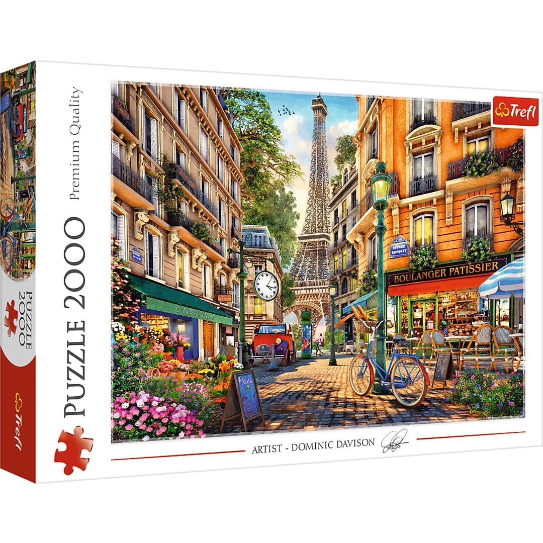 Puzzle Popołudnie w Paryżu