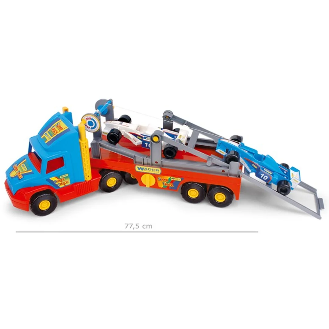 WADER ZABAWKI Super Truck z Formułą
