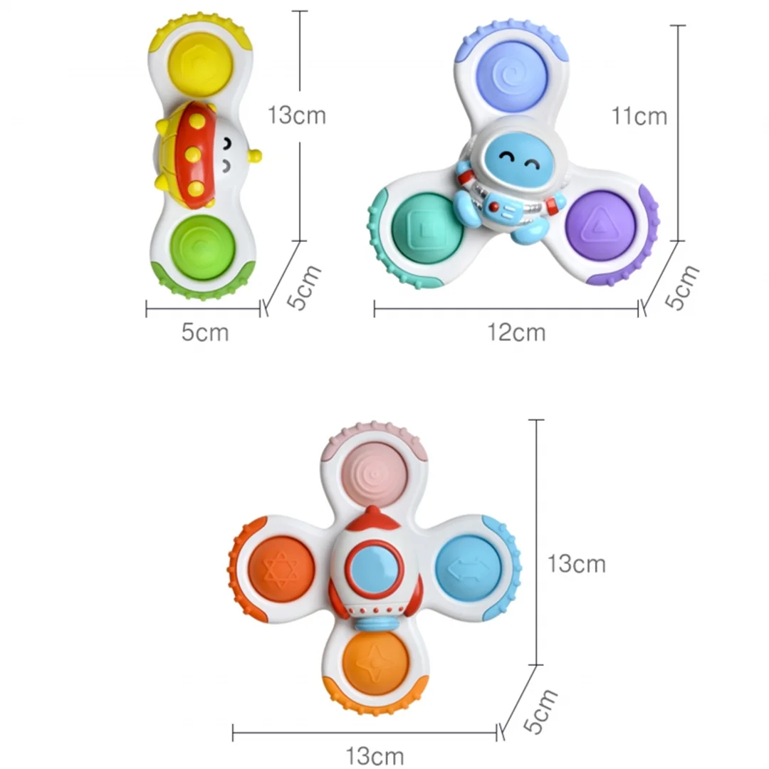 WOOPIE BABY Spinner Zabawka Sensoryczna Kosmita Ufo
