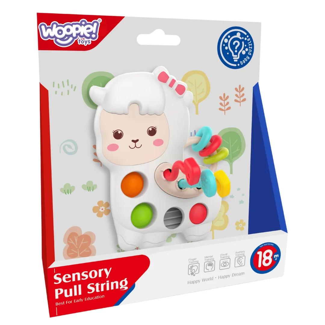 WOOPIE BABY Zabawka Sensoryczna Manipulacyjna Montessori Lama