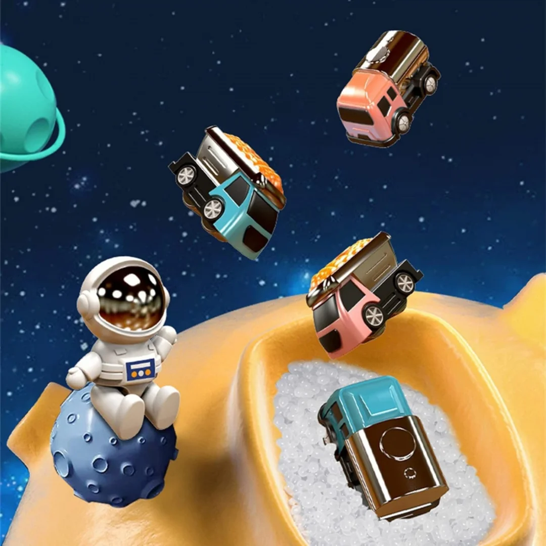 WOOPIE Interaktywny Tor Przeszkód Samochodowy Kosmiczna Przygoda Astronauty