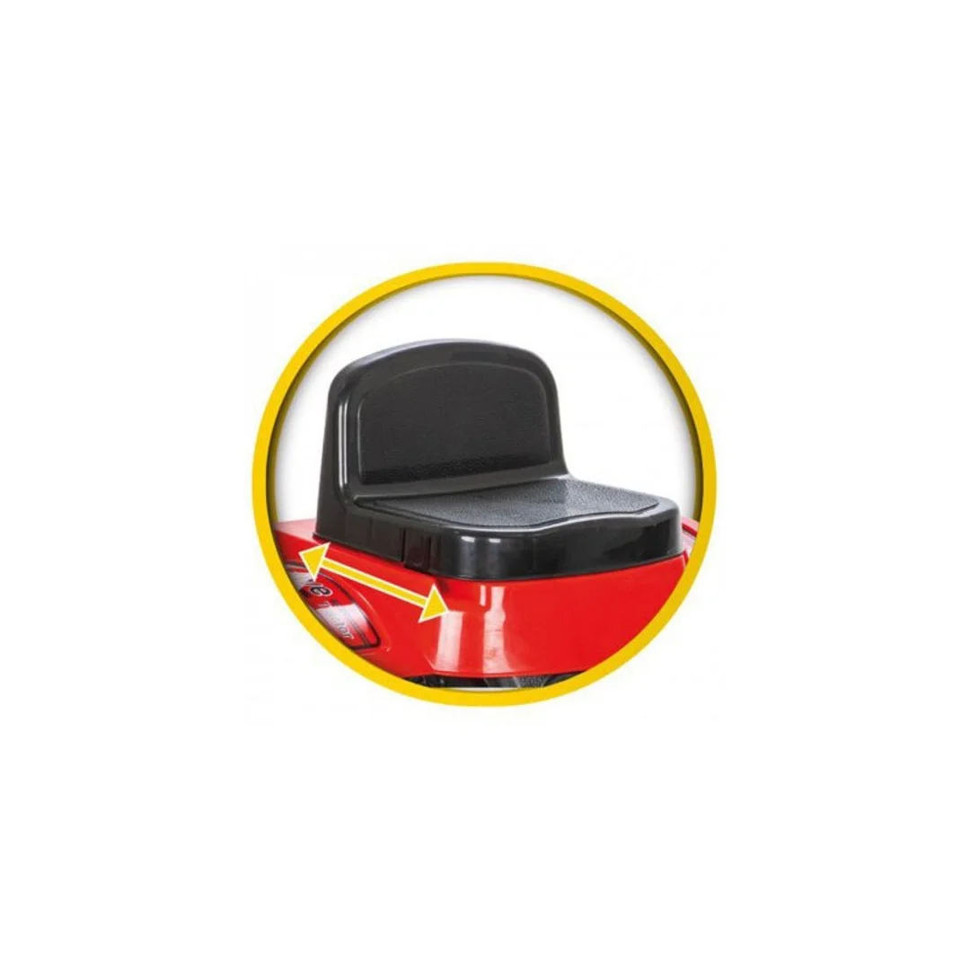 WOOPIE Traktor na Pedały Czerwony