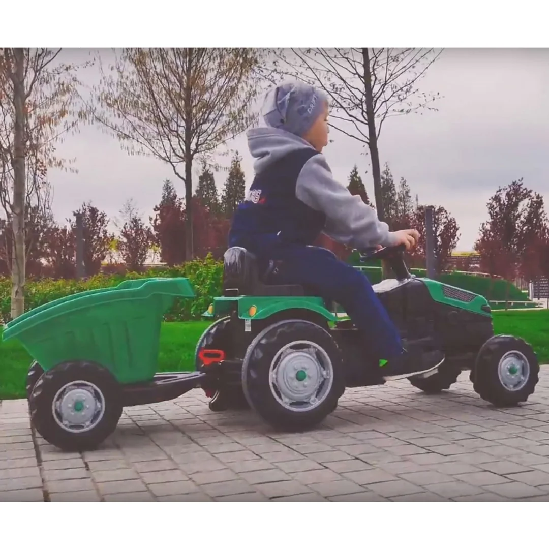 WOOPIE Traktor na Pedały Zielony