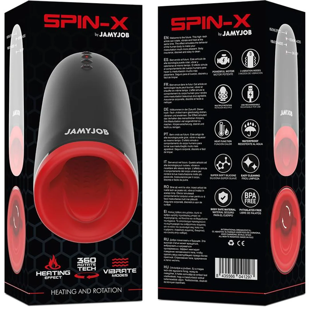 Jamyjob - Spin-X Heating and rotation Masturbator