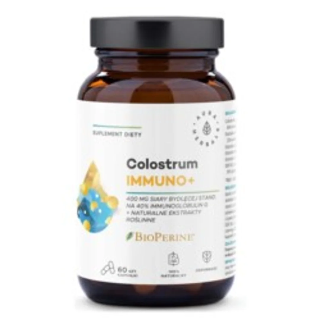 Aura Herbals Colostrum Immuno + Bioperine 60 szt
