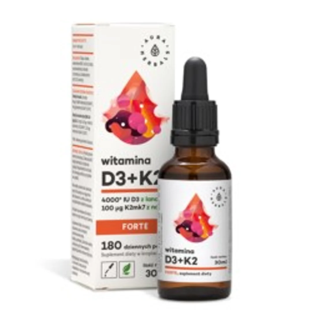 Aura Herbals Witamina D3 4000 Iu K2 100 Mcg 30 ml