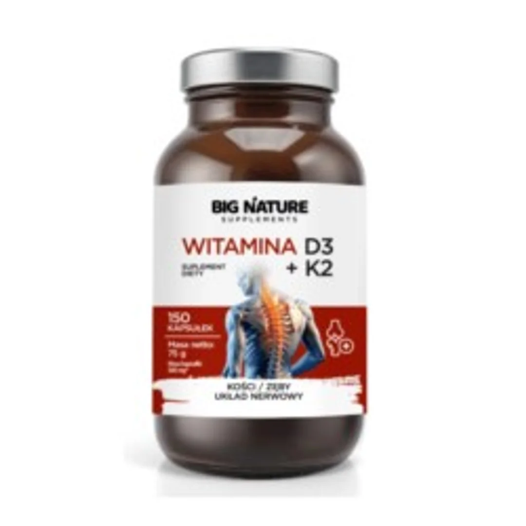 Big Nature Witamina D3 + K2 150 k
