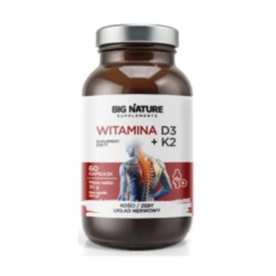 Big Nature Witamina D3 + K2 60 k