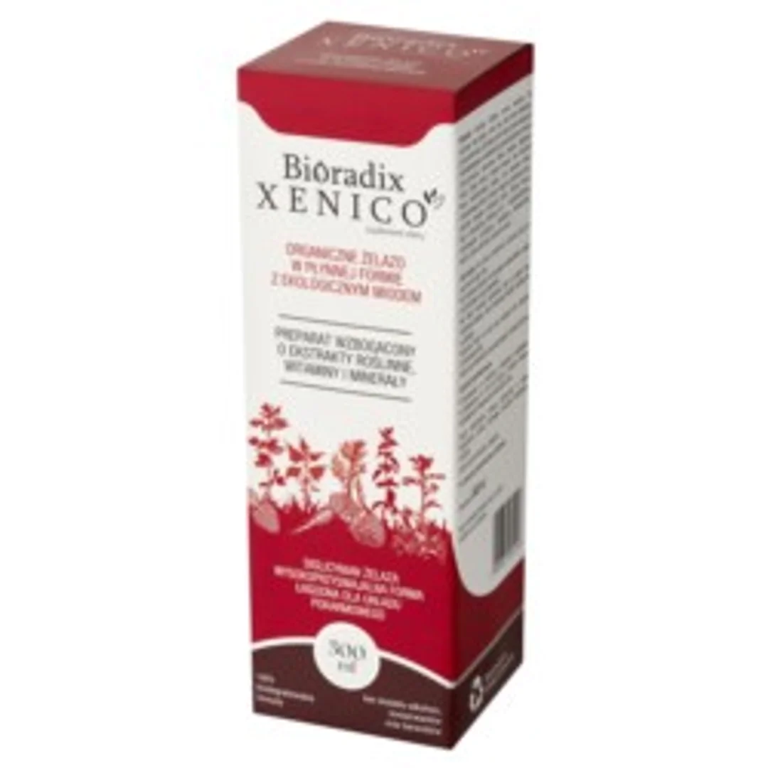 BIORADIX Xenico® żelazo w płynie z BIO miodem 500
