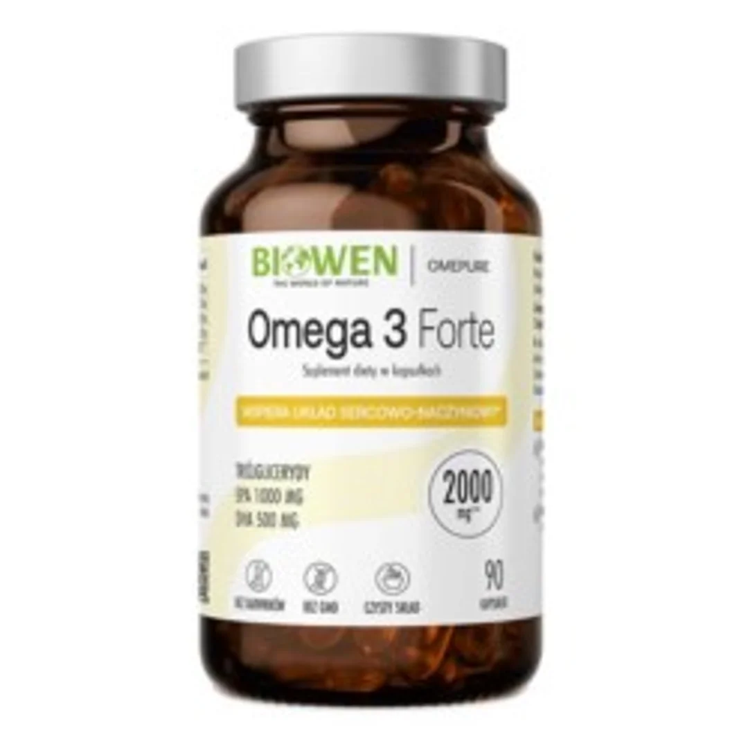 Biowen Omega 3 Forte 90 k EPA 1000 mg DHA 500 mg