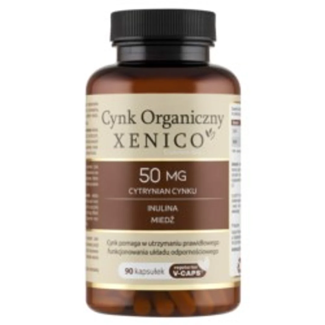 Cynk Organiczny Xenico® 90 kaps.Vcaps®