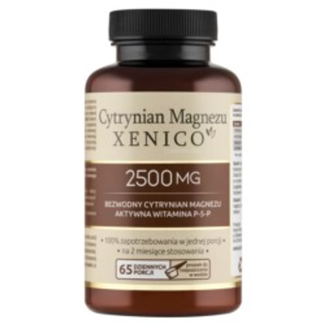 Cytrynian Magnezu Xenico 65 porcji - 100% RWS 165g
