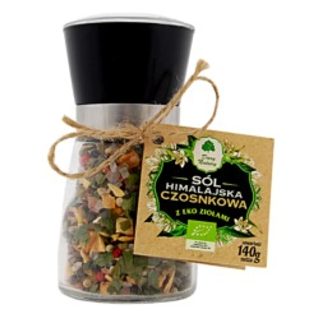 Dary Natury Sól Himalajska Z Ziołami Czosn.Eko140G