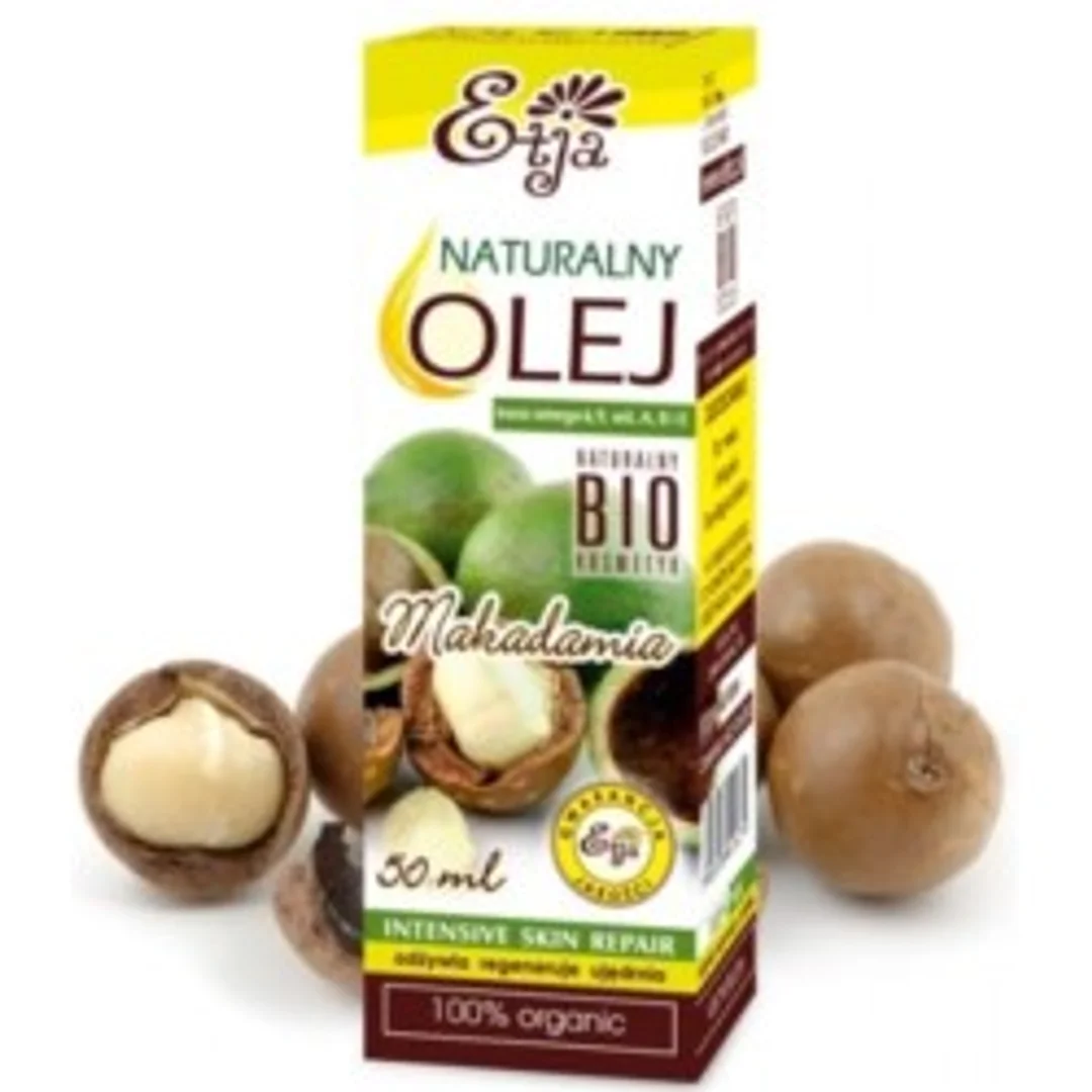 Etja Olej Makadamia Bio 50Ml Odżywia I Nawilża
