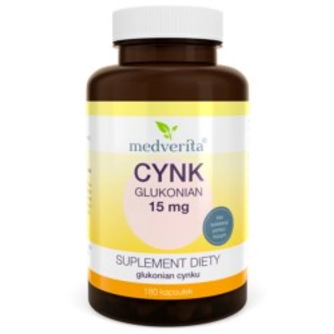 Medverita Cynk glukonian 15 mg 180 k