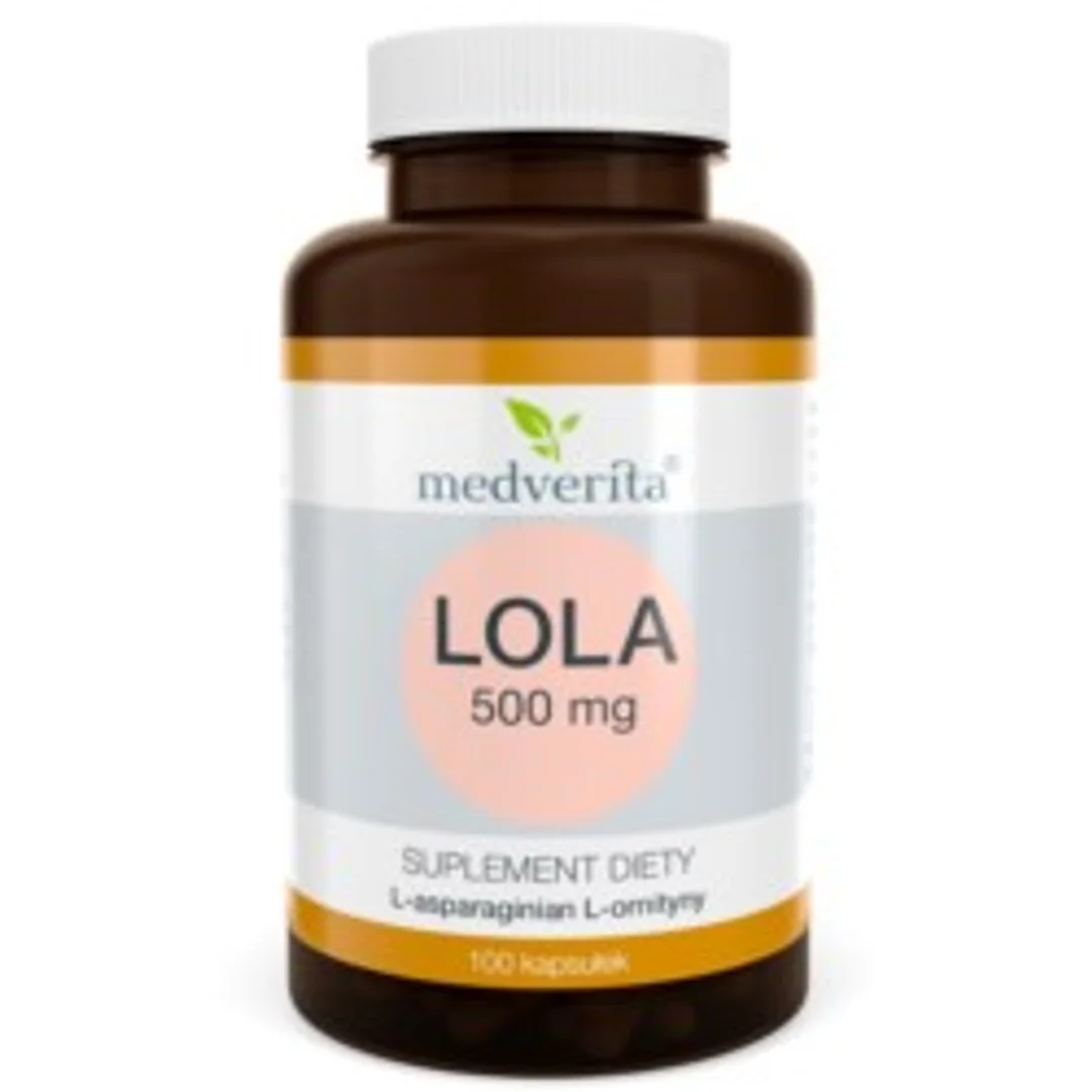 Medverita LOLA L- asparaginian L- ornityny 100 k