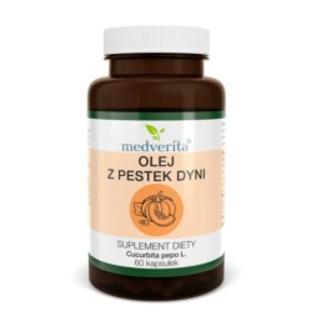 Medverita Olej z Pestek Dyni 60 kapsułek
