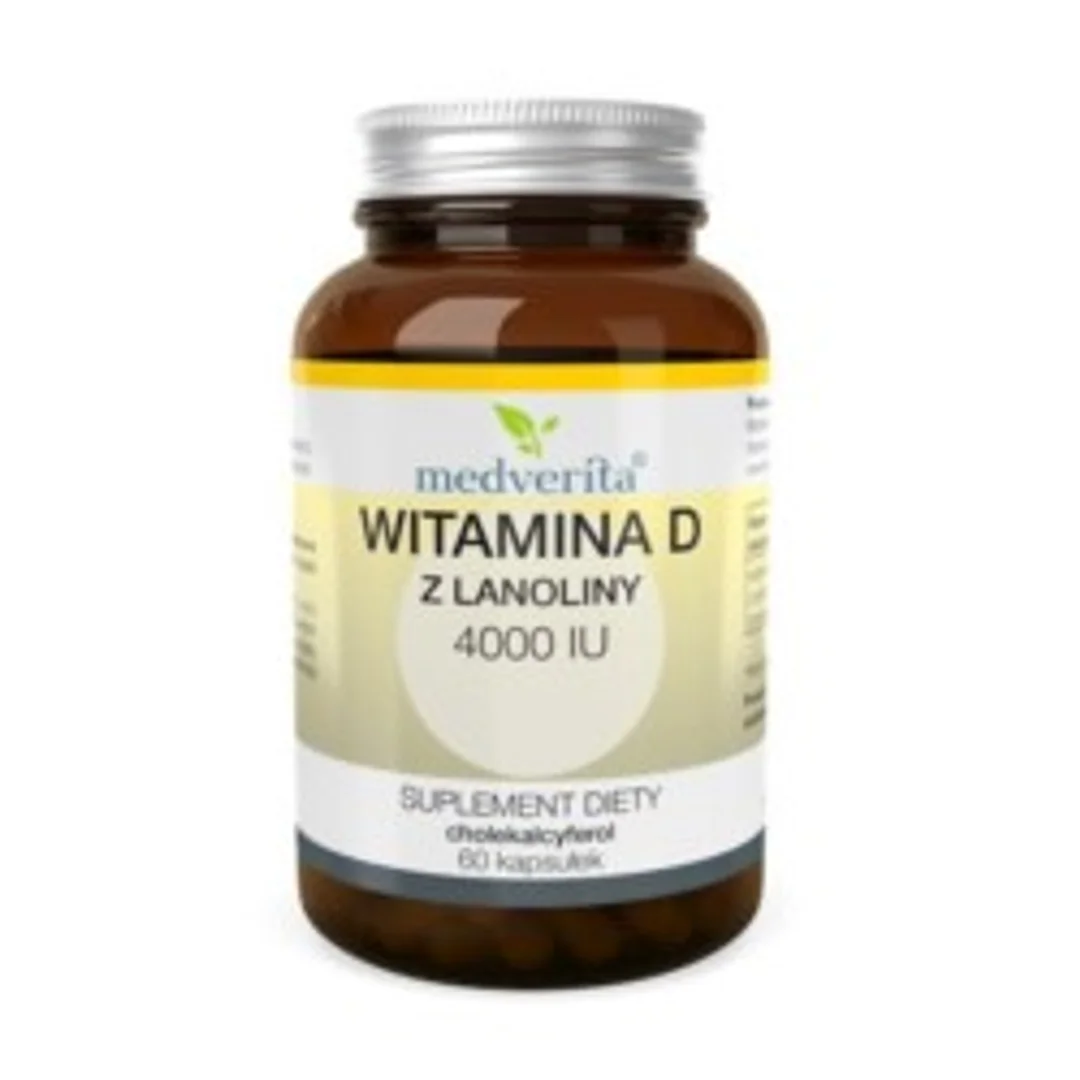 Medverita Witamina D z lanoliny 4000 IU 60 k