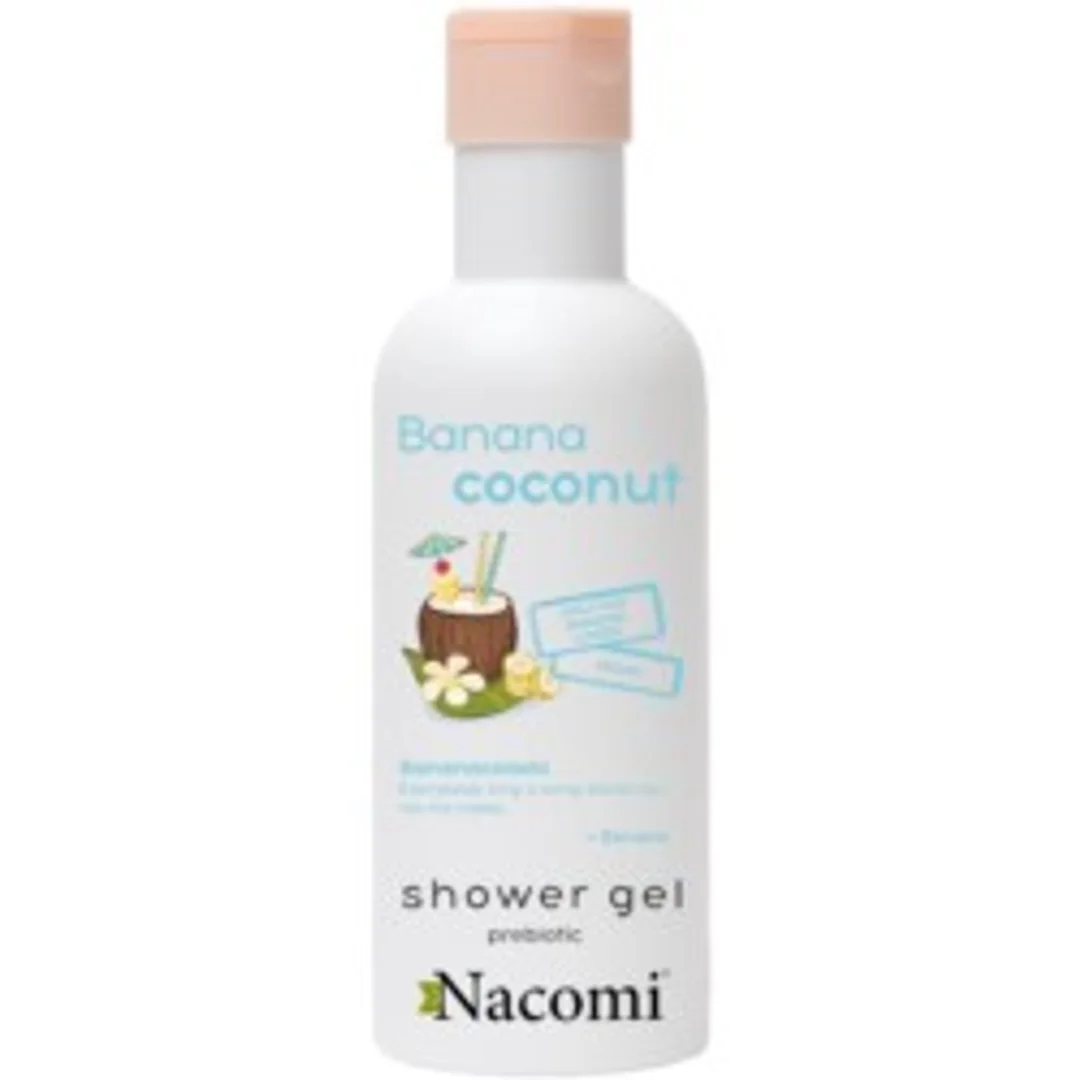 Nacomi Żel Pod Prysznic Banan i Kokos 300 Ml