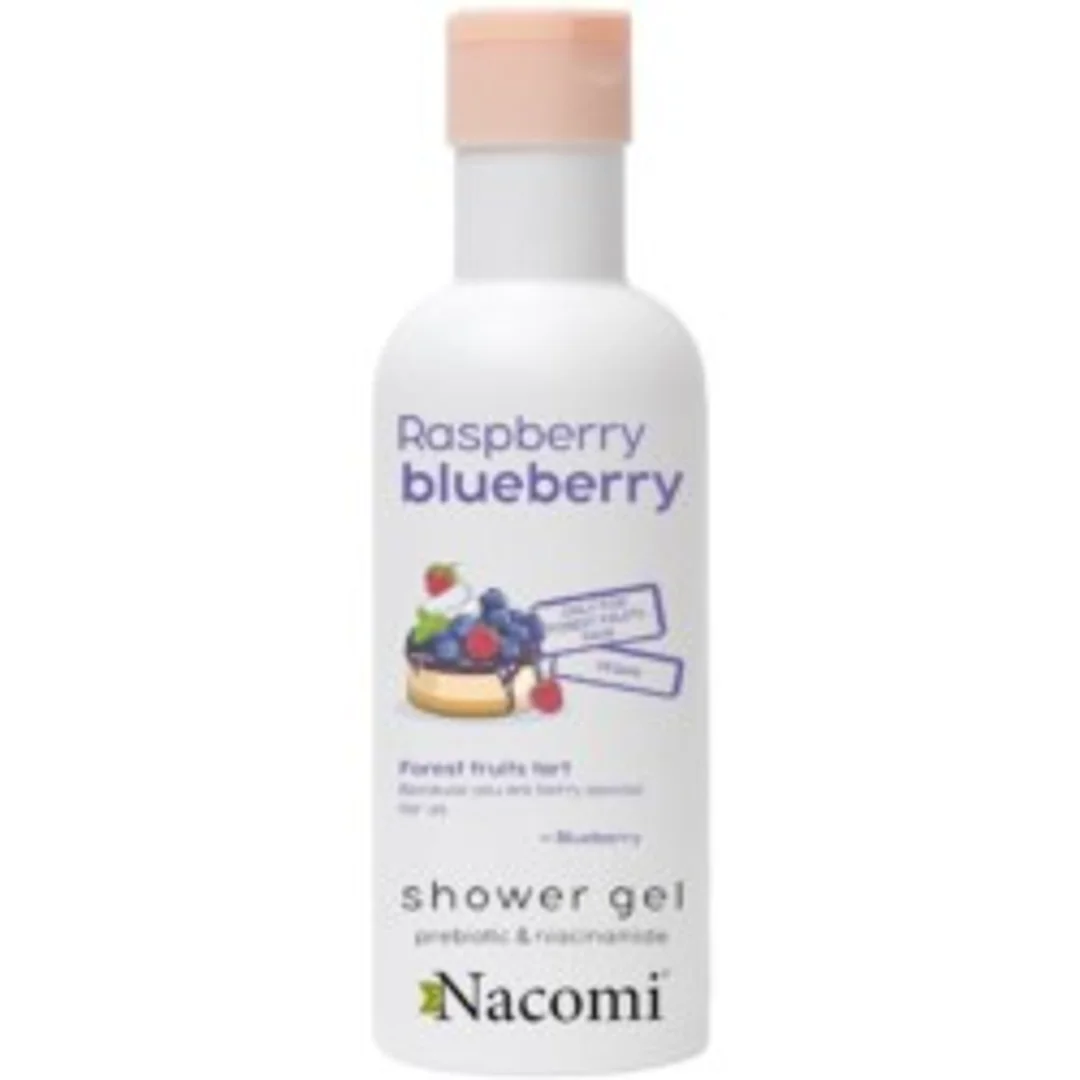 Nacomi Żel Pod Prysznic Borówka i Maliny 300 Ml