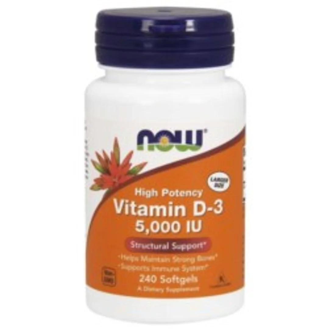 Now Foods Witamina D3 EXTRA 5000 240 kap