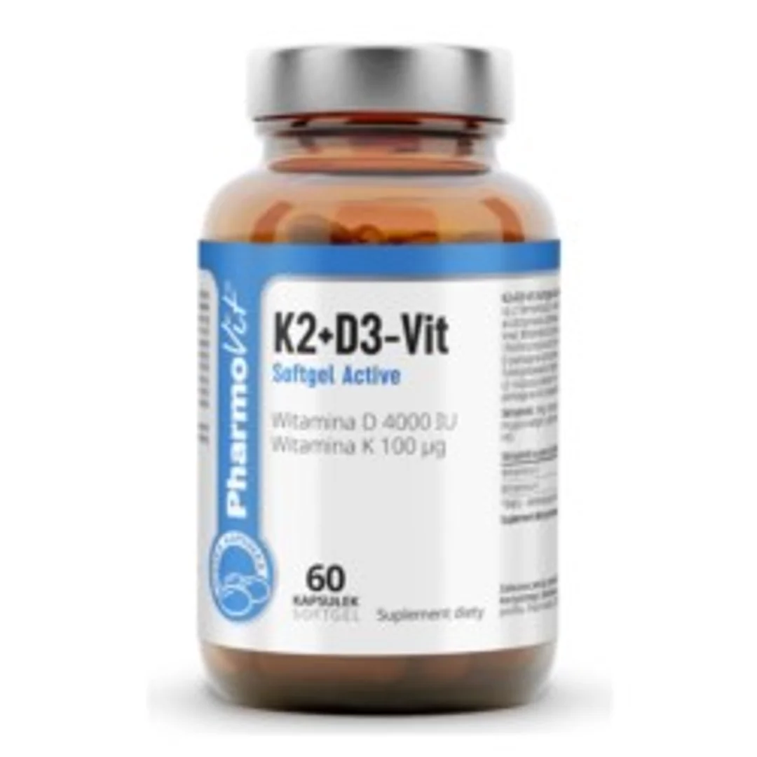 Pharmovit Witamina K2 D3 Softgel Active 60 k