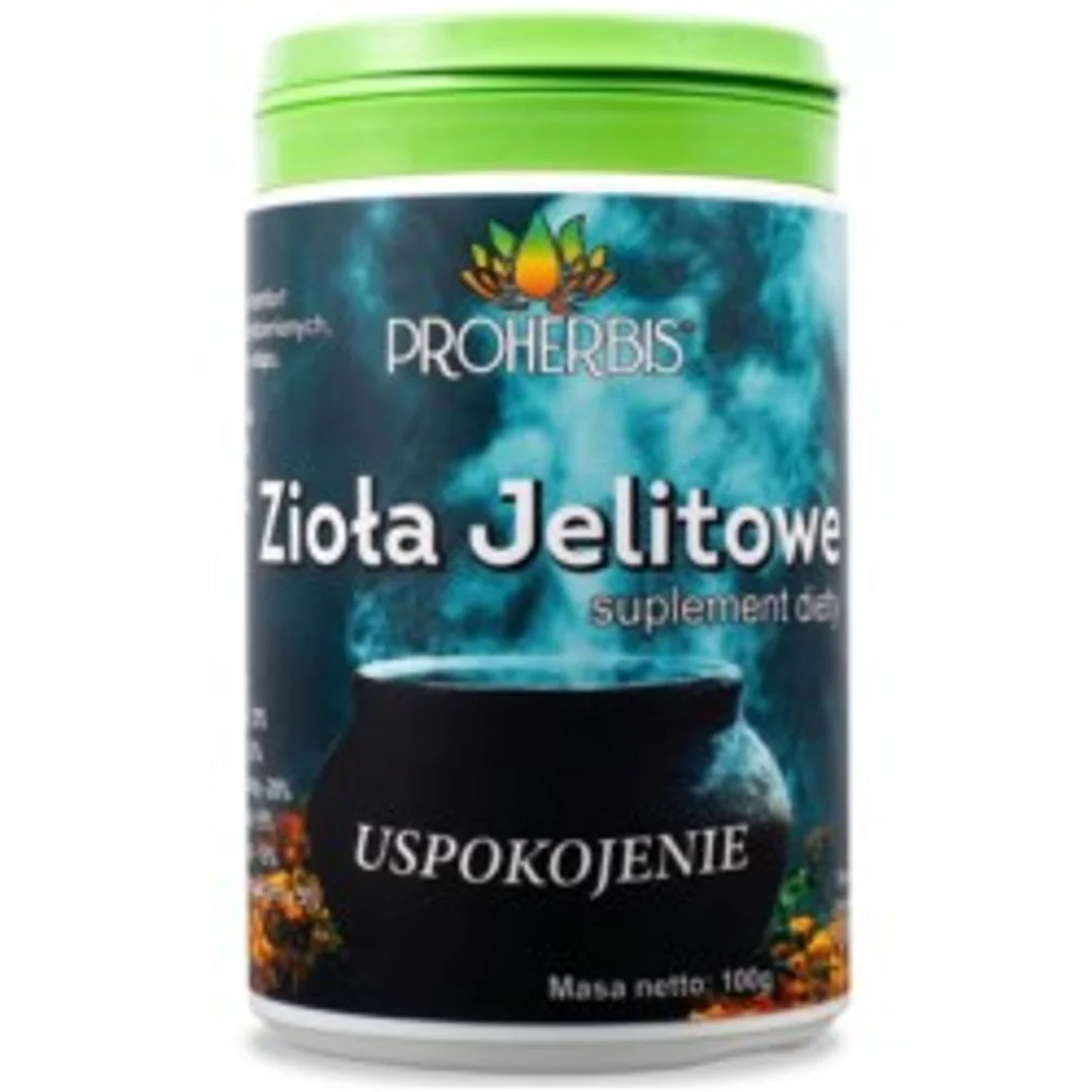 Proherbis Zioła Jelitowe 100 g uspokojenie