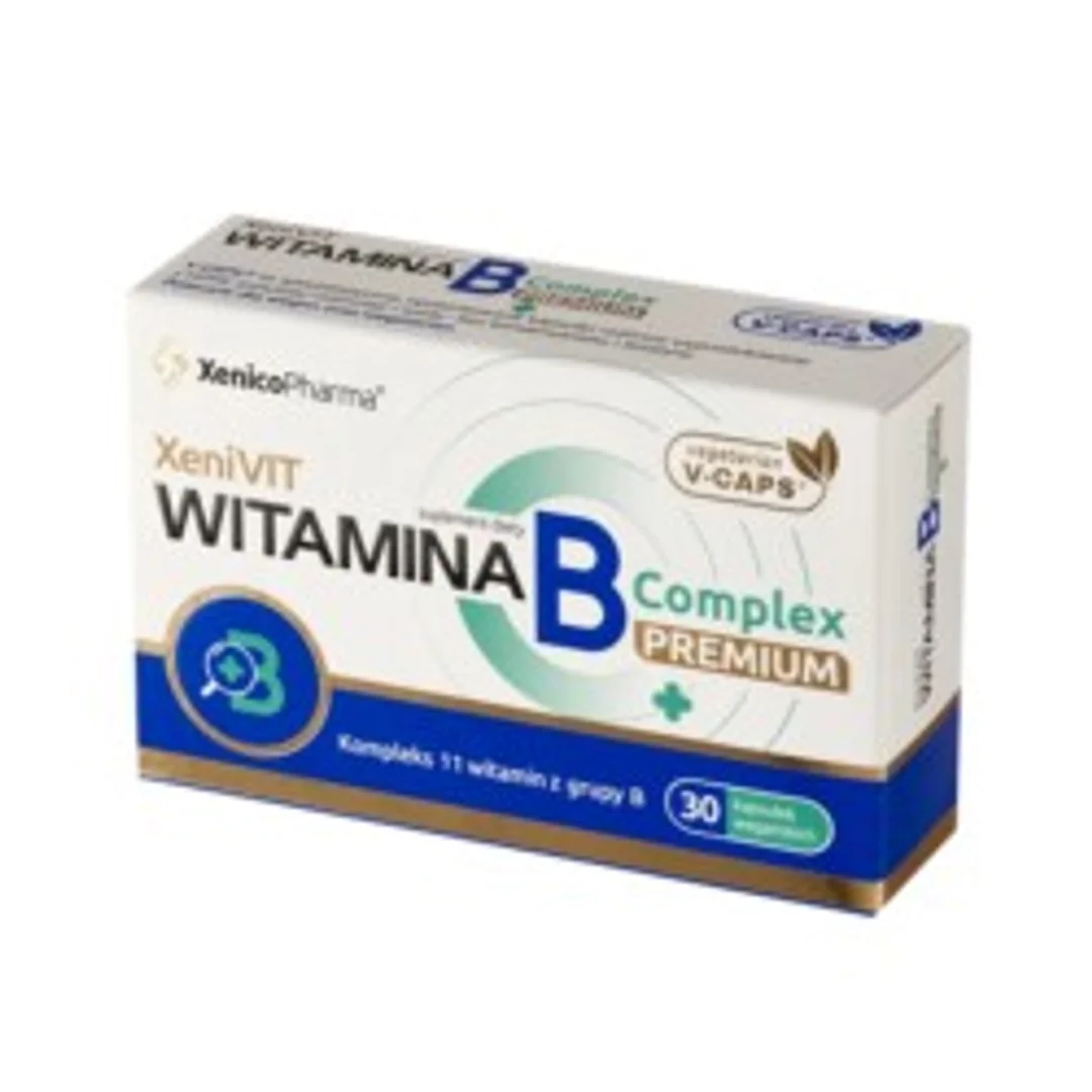 XeniVIT Witamina B Complex Premium 30 kaps. Vcaps®