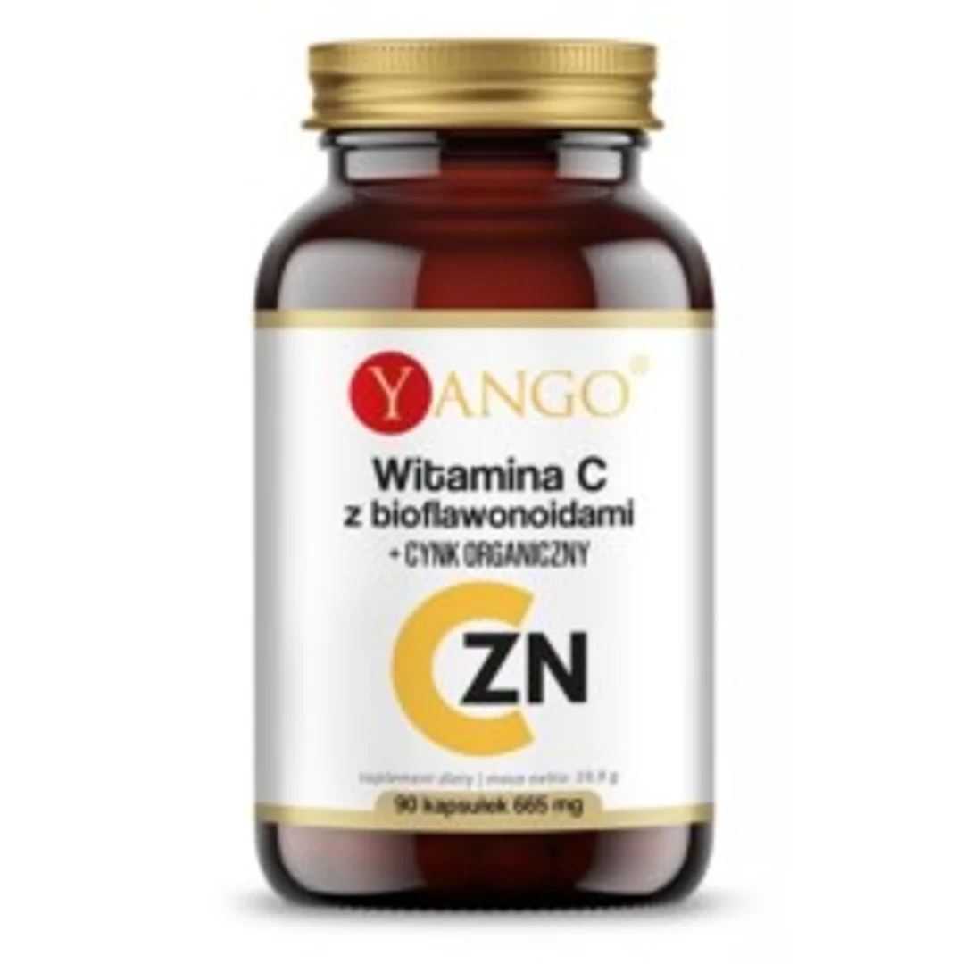Yango Witamina C z bioflawonoidami i cynk 90 k