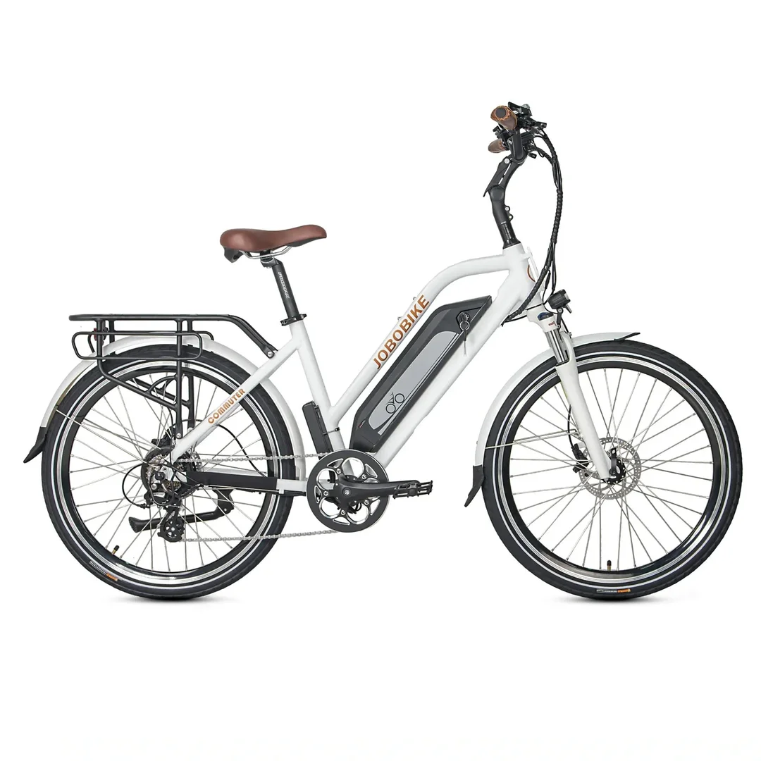 Rower elektryczny Jobobike Commuter Biały