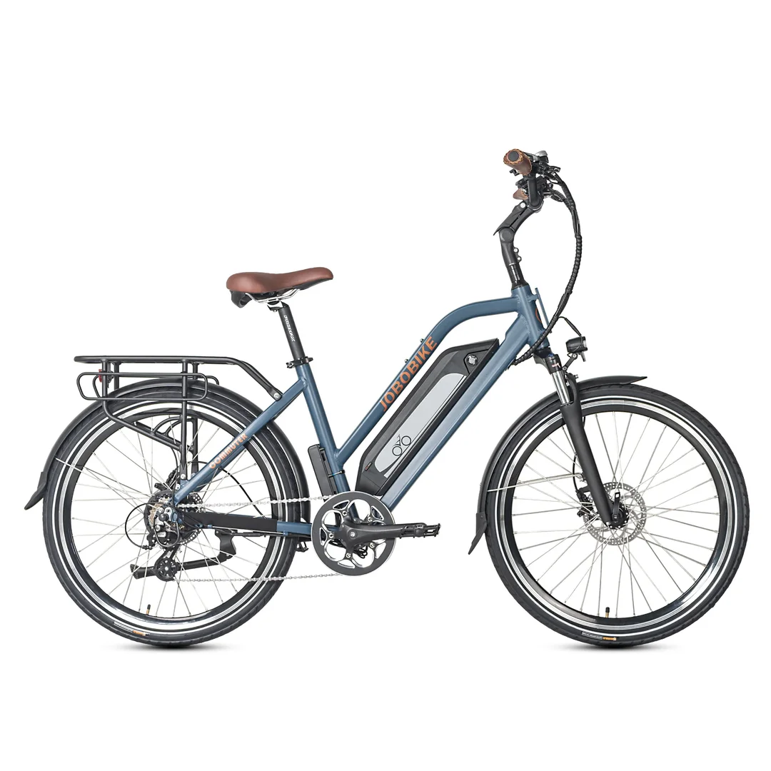 Rower elektryczny Jobobike Commuter Niebieski