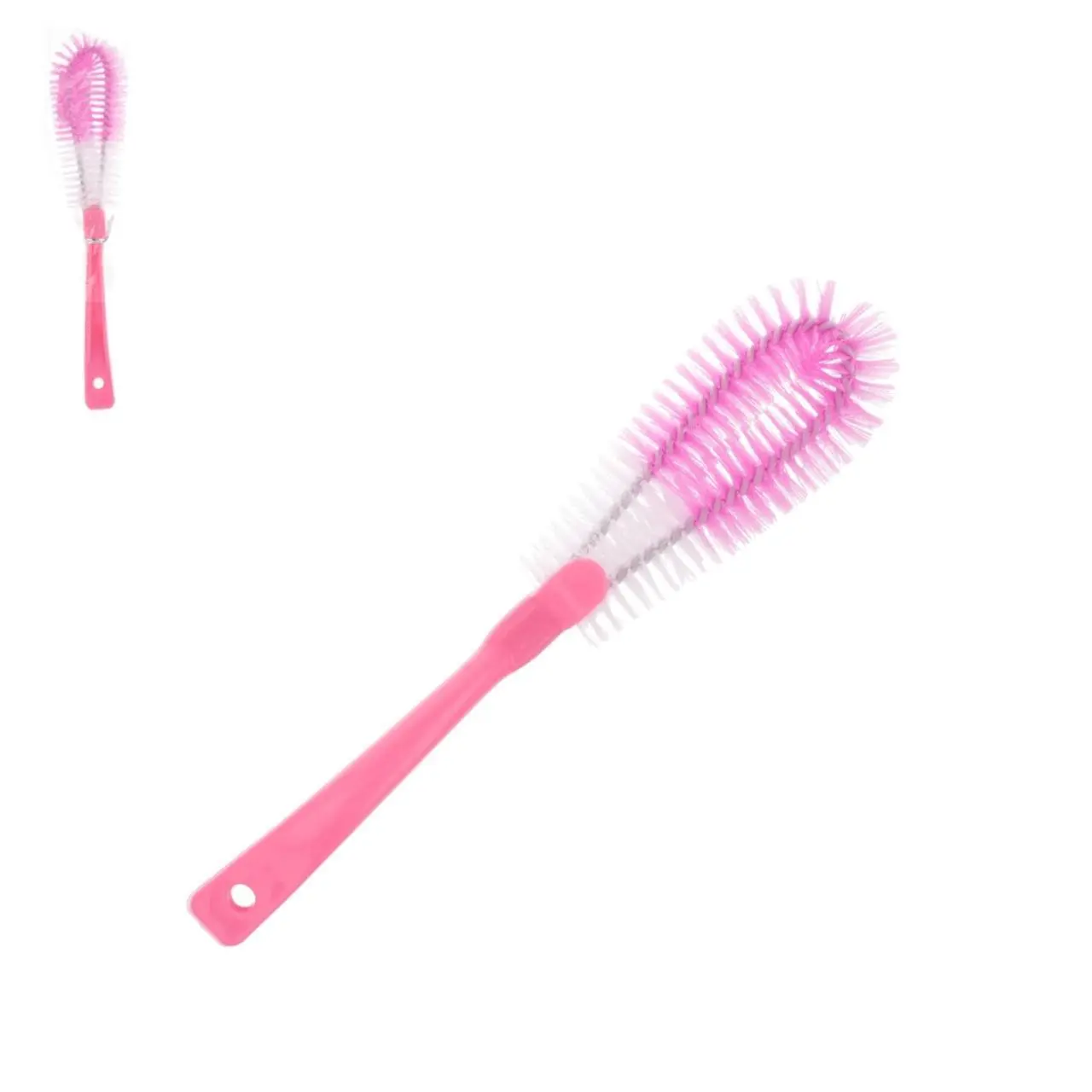 ŁAZ/SZCZOTKA DO WC Z Tw.Szt. dł.30cm. RÓŻ (300)