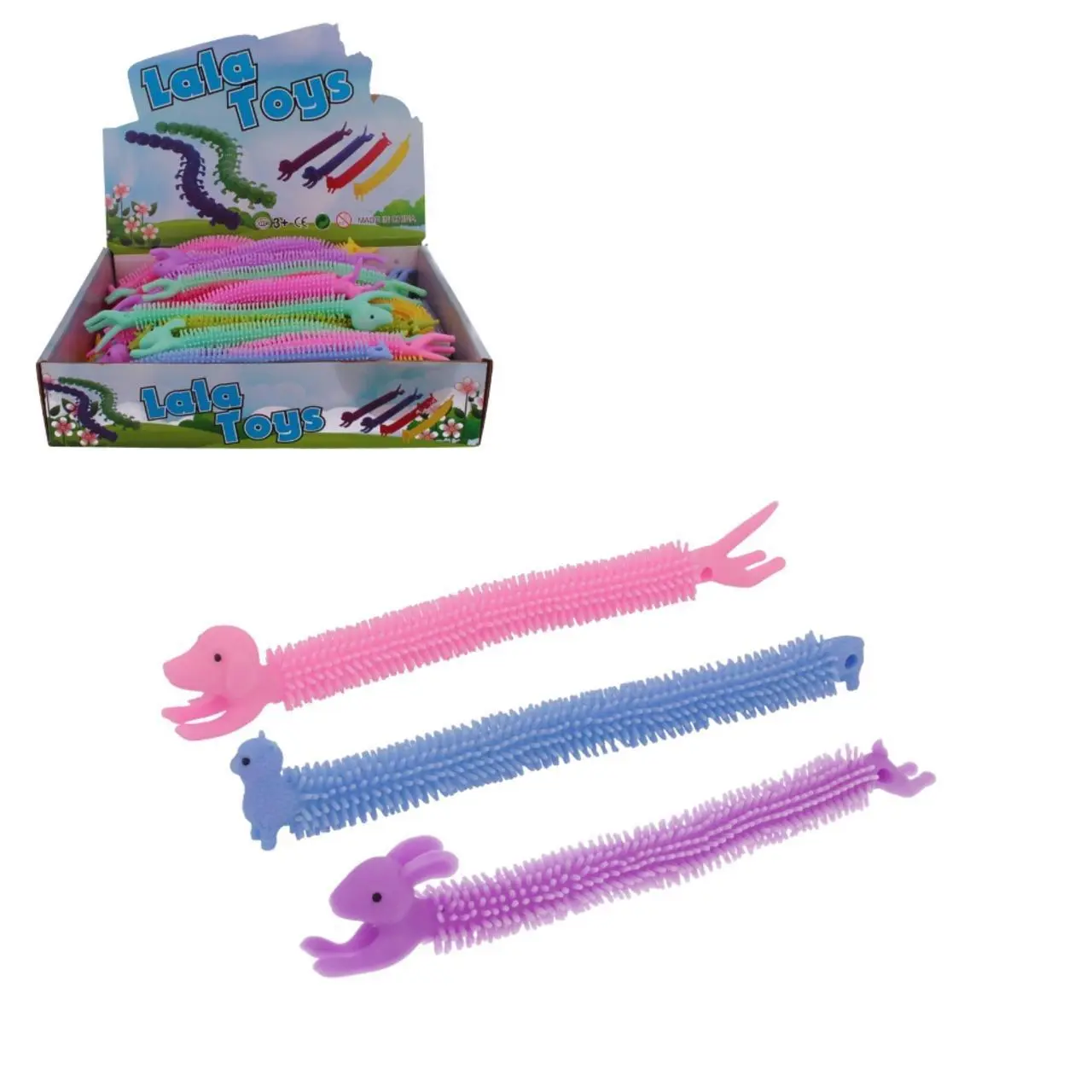 ZAB/ZWIERZATKO GUMOWA DŁUGIE RÓŻNE Cena1szt. (50)