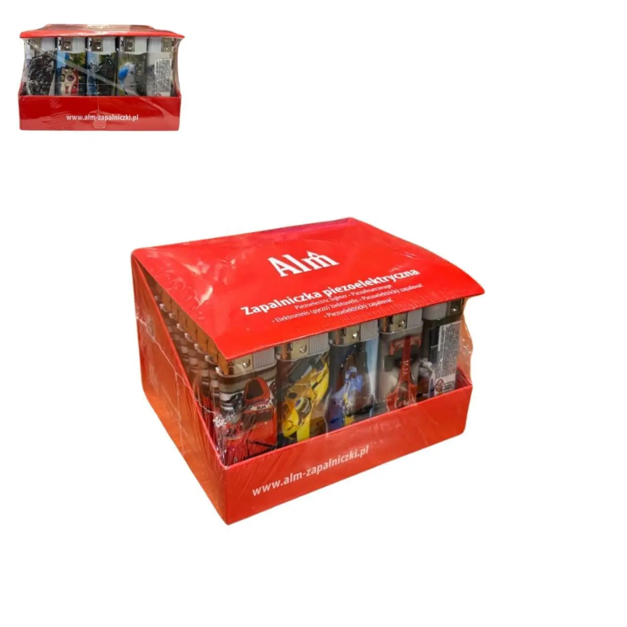 ZAPALNICZKA PIEZO OKLEJKA ALM02 SAMOCHODY (50)