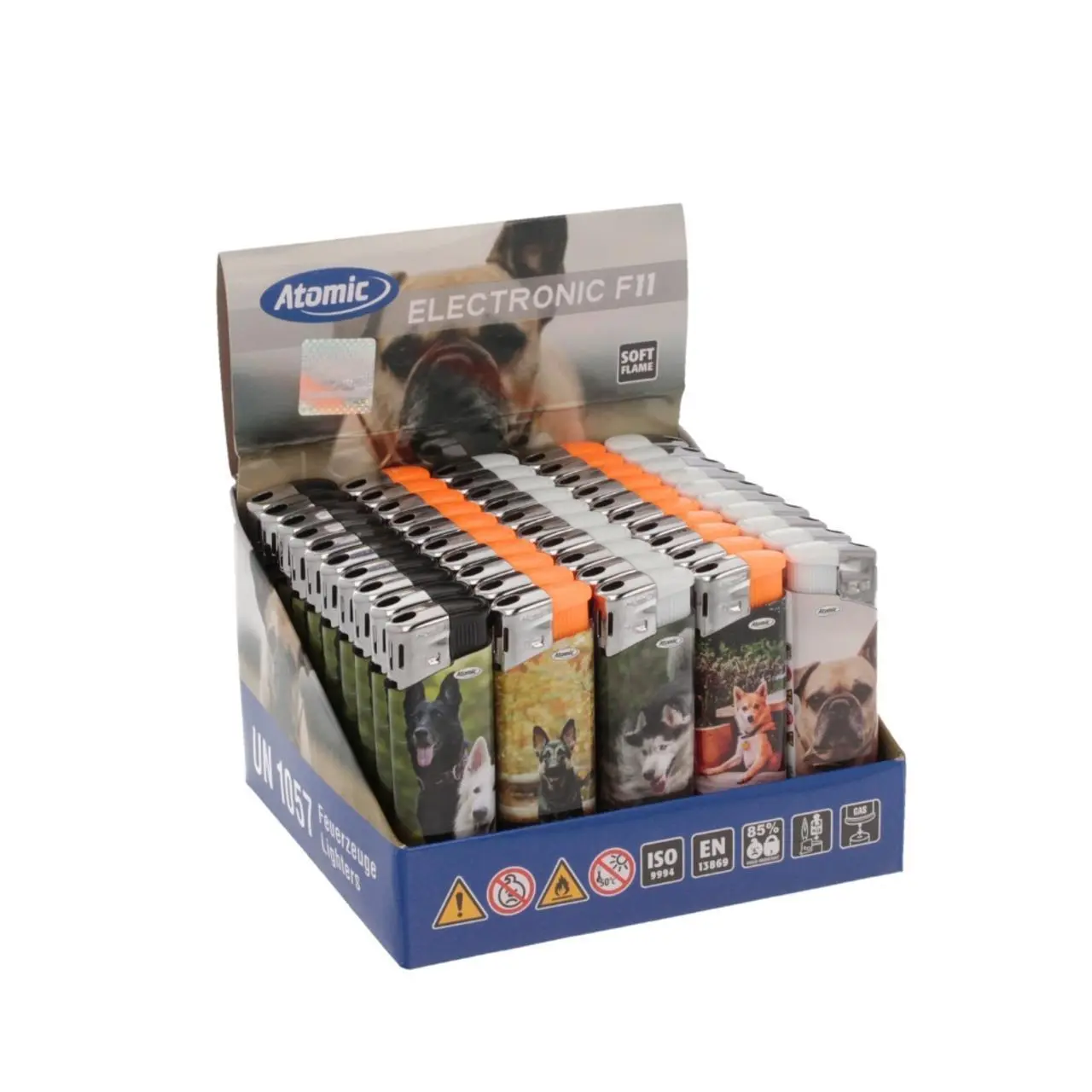 ZAPALNICZKA PIEZO OKLEJKA ATOMIC PSY(50)