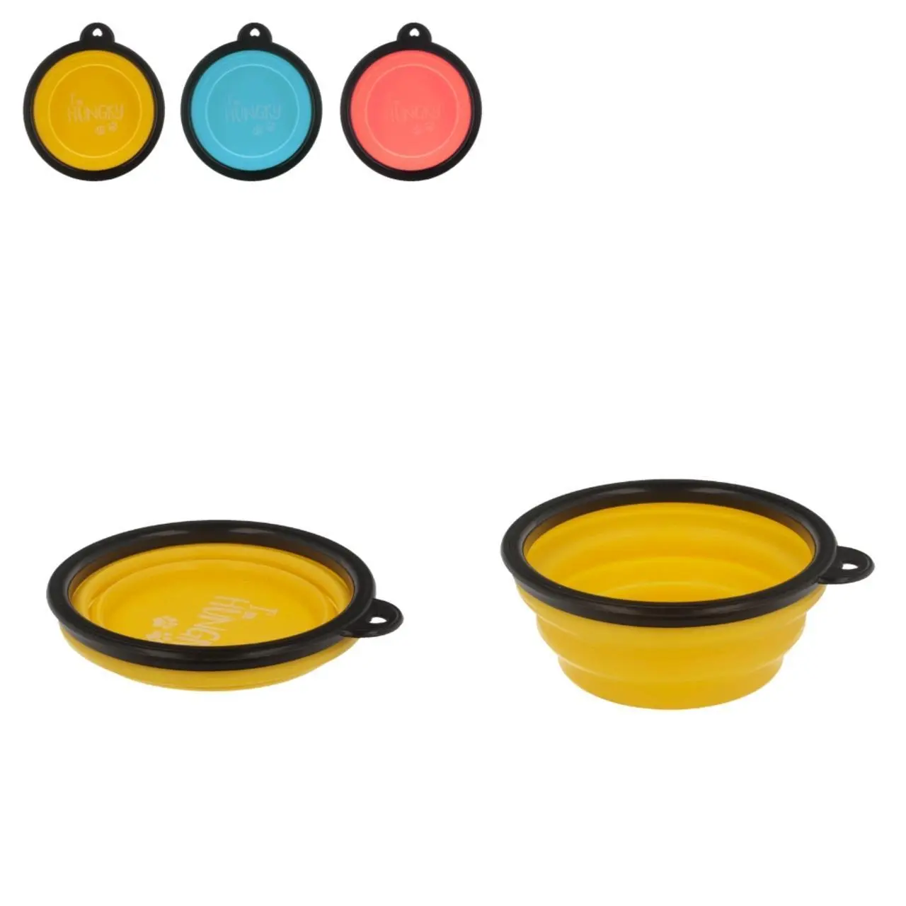 ZWI/MISKA DLA ZWIERZĄT SYLIKON ROZKŁADANA (10/80)