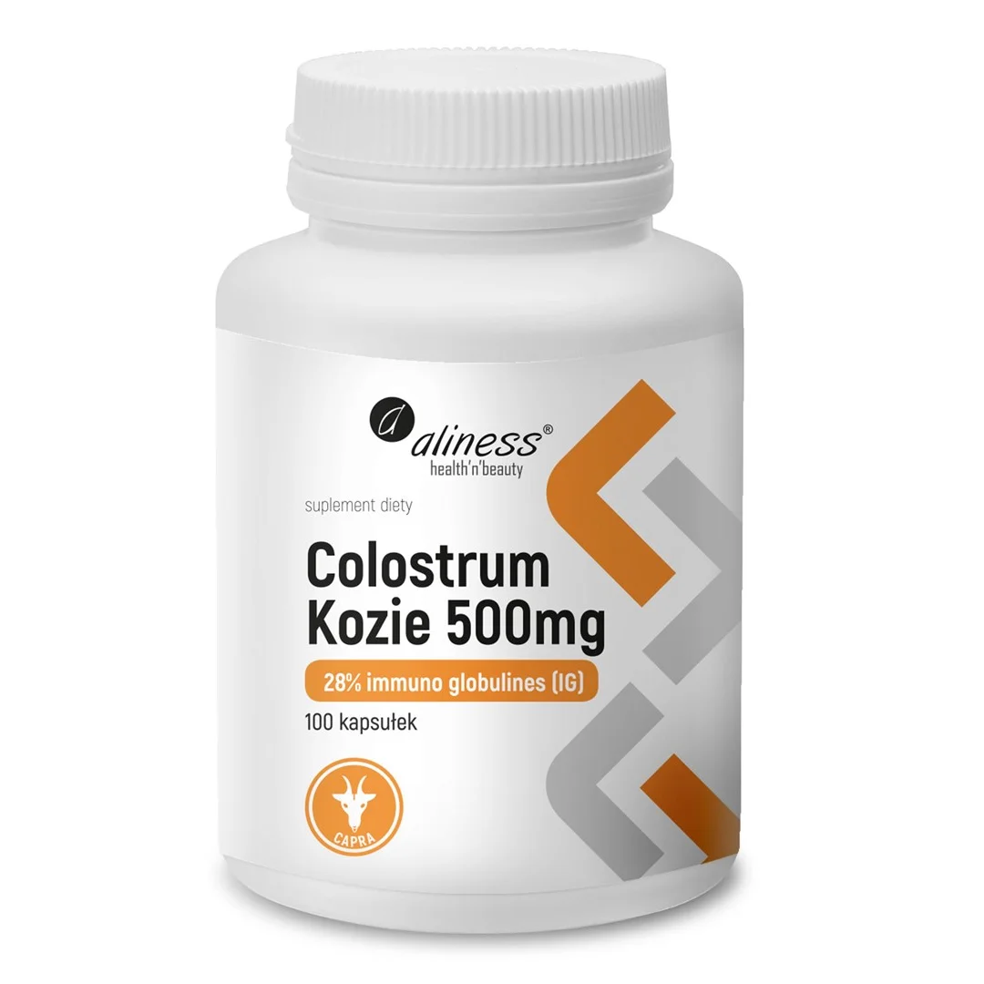 Aliness Colostrum Kozie × 100 kaps.
