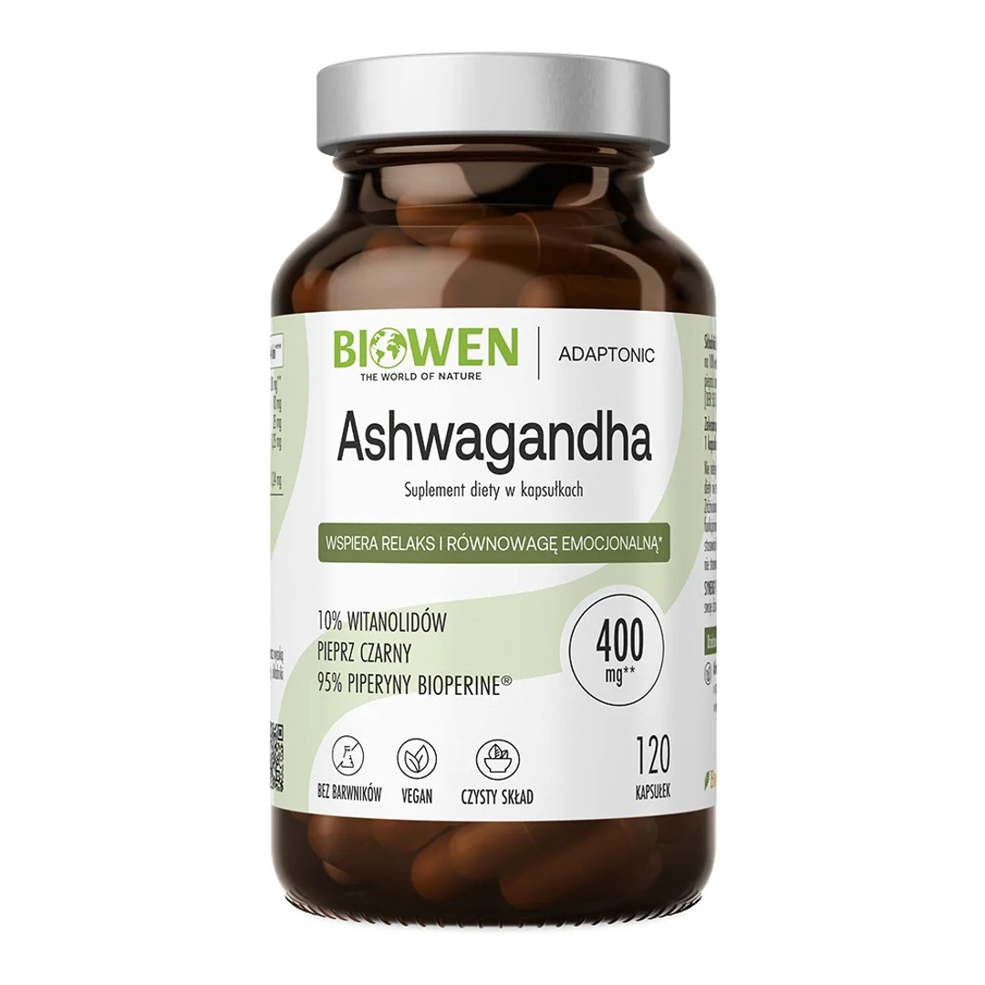 BIOWEN Ashwagandha - 120 kapsułek