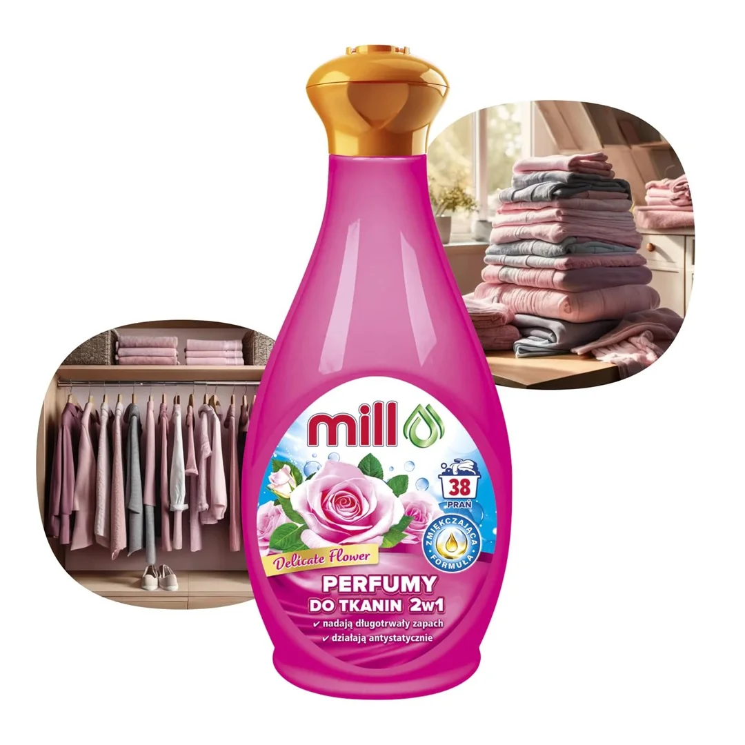 MILL Perfumy do tkanin 2w1 - Delicate Flower 760 ml - 2