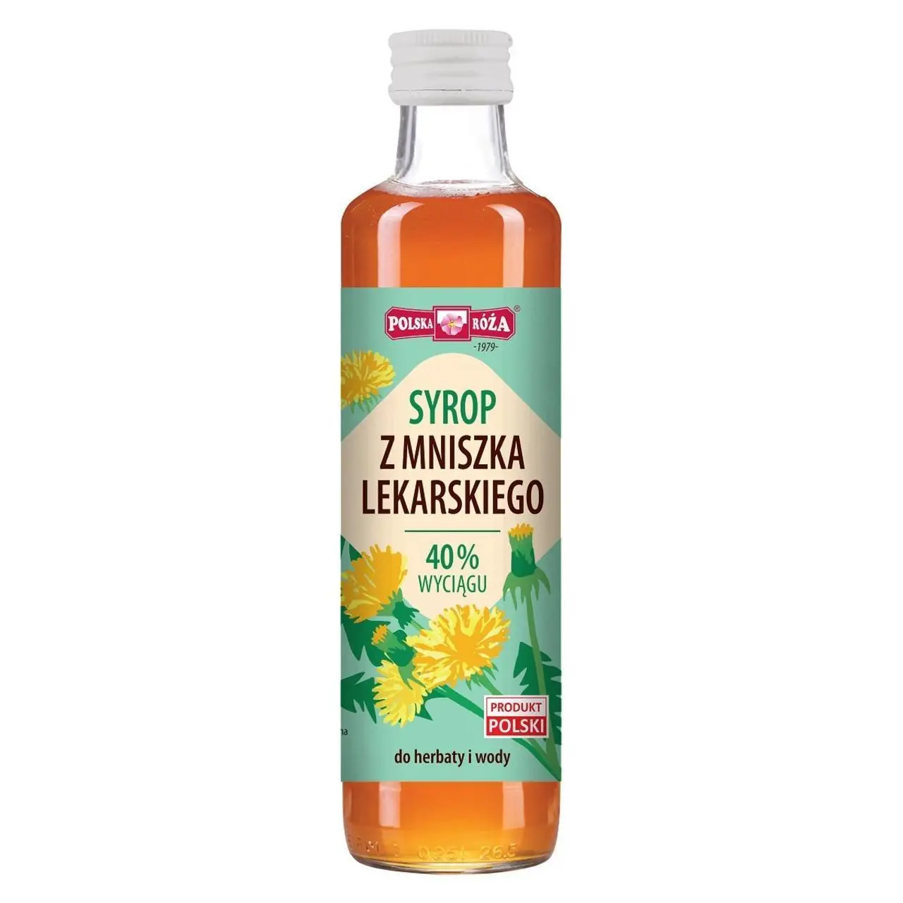 SYROP Z MNISZKA LEKARSKIEGO 250 ml - POLSKA RÓŻA