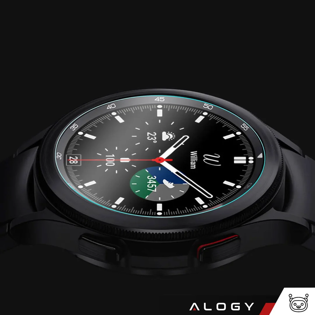 2x Szkło Hartowane na smartwatch watch zegarek uniwersalne 36mm średnica ochronne Alogy Screen Protector Watch+ - 15