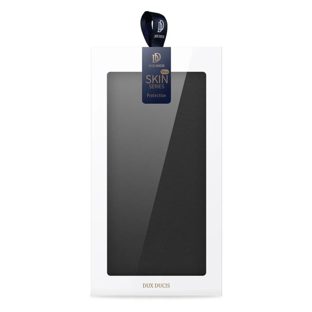 Etui do iPhone 15 Plus pokrowiec z klapką i portfelem Dux Ducis Skin Pro - czarne - 32