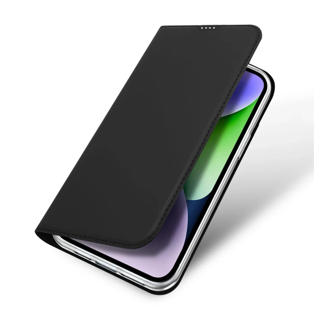 Etui do iPhone 15 Plus pokrowiec z klapką i portfelem Dux Ducis Skin Pro - czarne - 20